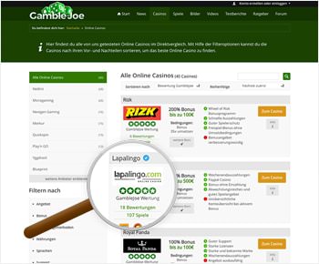 Sollte das Reparieren von beste online casino 55 Schritte erfordern?