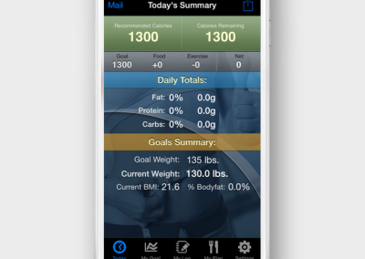 InFit App Sample Data